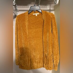 Women's Mustard Yellow Cardigan